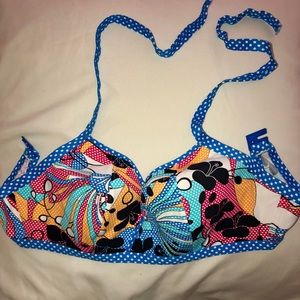 Freya swim top- Circus print